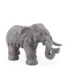 MOYCOR Statuettes Et Figurines Statue éléphant En Résine Gris -Vases Soldes statue elephant en resine gris