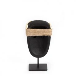 Bazar Bizar Statuettes Et Figurines Statue En Grès Sur Socle Métallique -Vases Soldes statue en gres sur socle metallique 18