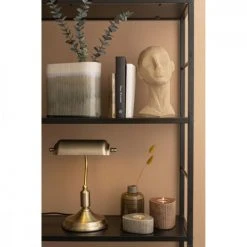 Present Time Statuettes Et Figurines Statue Face Art Large Résine Noir -Vases Soldes statue face art large resine noir 2