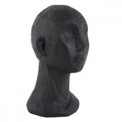 Present Time Statuettes Et Figurines Statue Face Art Résine Blanc -Vases Soldes statue face art resine blanc 5