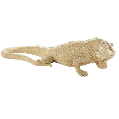Maisons Du Monde Statuettes Et Figurines Statue Iguane Dorée Effet Perlé L65 3 Maisons Du Monde Statuettes Et Figurines Statue Iguane Dorée Effet Perlé L65