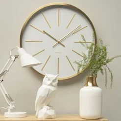 Present Time Statuettes Et Figurines Statue Origami Blanche Chouette H34cm -Vases Soldes statue origami blanche chouette h34cm 3