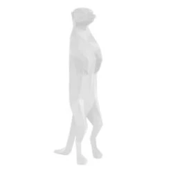 Present Time Statuettes Et Figurines Statue Origami Blanche Suricate H31,7cm -Vases Soldes statue origami blanche suricate h31 7cm 6