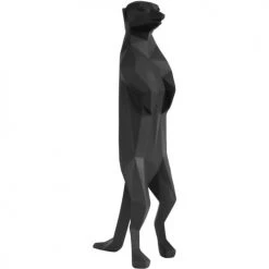 Present Time Statuettes Et Figurines Statue Origami Noire Suricate H31,7cm -Vases Soldes statue origami noire suricate h31 7cm 2