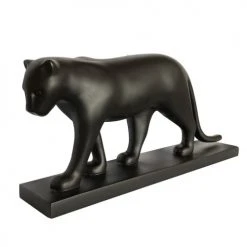 Parastone Statuettes Et Figurines Statue Panthère Noire De François Pompon L28,5cm