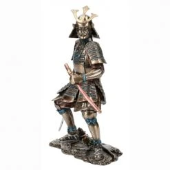 Parastone Statuettes Et Figurines Statue Samurai Art Aspect Bronze H23cm -Vases Soldes statue samurai art aspect bronze h23cm 1