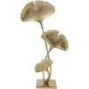Kare Design Statuettes Et Figurines Statue Trois Feuilles De Ginkgo En Aluminium Doré H70 -Vases Soldes statue trois feuilles de ginkgo en aluminium dore h70