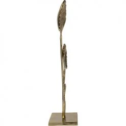 Kare Design Statuettes Et Figurines Statue Trois Feuilles De Ginkgo En Aluminium Doré H70 -Vases Soldes statue trois feuilles de ginkgo en aluminium dore h70 3