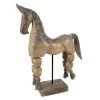 MOYCOR Statuettes Et Figurines Statuette Cheval Jambes Articulées En Bois Marron 1 MOYCOR Statuettes Et Figurines Statuette Cheval Jambes Articulées En Bois Marron -Vases Soldes statuette cheval jambes articulees en bois marron