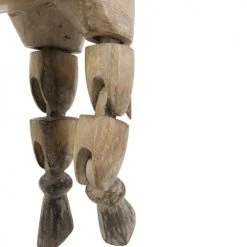 MOYCOR Statuettes Et Figurines Statuette Cheval Jambes Articulées En Bois Marron -Vases Soldes statuette cheval jambes articulees en bois marron 3