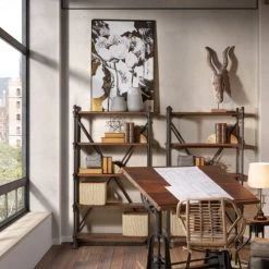 MOYCOR Statuettes Et Figurines Statuette Cheval Jambes Articulées En Bois Marron -Vases Soldes statuette cheval jambes articulees en bois marron 4