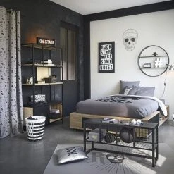 Maisons Du Monde Objets Déco Enfant Statuette Chien Noir Et Blanc H33 -Vases Soldes statuette chien noir et blanc h33 1000 13 4 134976 19