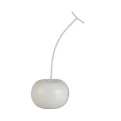 Jolipa Statuettes Et Figurines Statuette Déco Cerise Blanche Mat H43cm -Vases Soldes statuette deco cerise blanche brillante h43cm