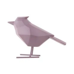 Present Time Statuettes Et Figurines Statue Origami Noire Oiseau H24cm -Vases Soldes statuette decoration oiseau violet 1