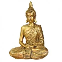 Zen'Light Statuettes Et Figurines Statuette Décoration Sanci En Résine - H18cm