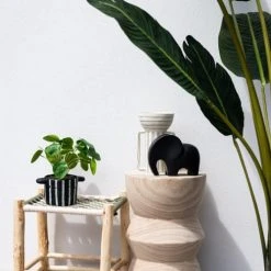 Maisons Du Monde Statuettes Et Figurines Statuette éléphant En Dolomite Noire H8 -Vases Soldes statuette elephant en dolomite noire h8 1000 14 4 216730 3