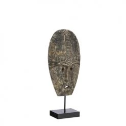 Mica Decorations Statuettes Et Figurines Statuette En Bois D'albizia Noir H41,5