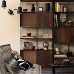 Maisons Du Monde Statuettes Et Figurines Statuette Filaire En Métal Noir H25 -Vases Soldes statuette filaire en metal noir h25 1000 3 36 207947 4