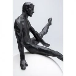 Kare Design Statuettes Et Figurines Statuette Gymnaste En Polyrésine Blanche Et Noire H33 -Vases Soldes statuette gymnaste en polyresine blanche et noire h33 3