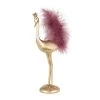 Maisons Du Monde Statuettes Et Figurines Statuette Héron En Résine Dorée Et Plumes Violet Aubergine H25 -Vases Soldes statuette heron en resine doree et plumes violet aubergine h25 1000 2 39 227343 1