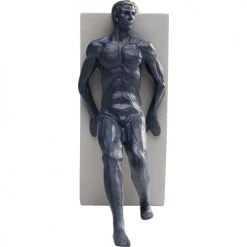 Kare Design Statuettes Et Figurines Statuette Hommes Lutte En Polyrésine Bleue Et Blanche 23x38 -Vases Soldes statuette hommes lutte en polyresine bleue et blanche 23x38 4