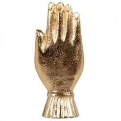 Maisons Du Monde Statuettes Et Figurines Statuette Main En Aluminium Doré H18 -Vases Soldes statuette main en aluminium dore h18 1000 1 5 227104 3