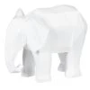 Maisons Du Monde Statuettes Et Figurines Statuette Origami éléphant Blanc H12 -Vases Soldes statuette origami elephant blanc h12 1000 1 8 213946 2