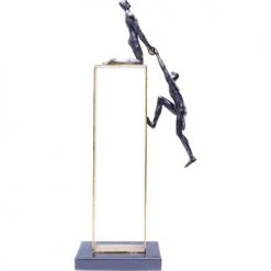 Kare Design Statuettes Et Figurines Statuette Personnages En Polyrésine Et Acier Doré H51