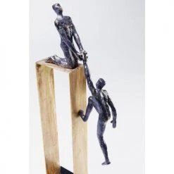 Kare Design Statuettes Et Figurines Statuette Personnages En Polyrésine Et Acier Doré H51 -Vases Soldes statuette personnages en polyresine et acier dore h51 3