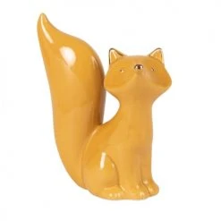 Vases Soldes 18 Maisons Du Monde Statuettes Et Figurines Statuette Renard En Porcelaine Jaune H16