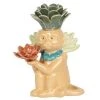 Maisons Du Monde Statuettes Et Figurines Statuette Singe En Porcelaine Verte, Beige, Bleue Et Rose H15 -Vases Soldes statuette singe en porcelaine verte beige bleue et rose h15 1000 16 21 226915 1