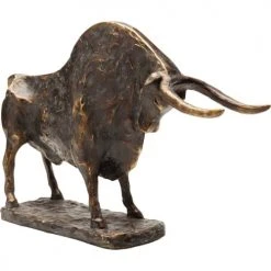 Kare Design Statuettes Et Figurines Statuette Taureau En Polyrésine -Vases Soldes statuette taureau en polyresine 4