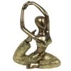 Signes Grimalt Statuettes Et Figurines Statuette Yoga Or H21,5cm -Vases Soldes statuette yoga or h21 5cm