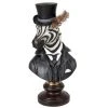 Maisons Du Monde Statuettes Et Figurines Statuette Zèbre Fantaisie Et Plumes Noirs, Blancs Et Marron H30 -Vases Soldes statuette zebre fantaisie et plumes noirs blancs et marron h30 1000 11 28 217492 1
