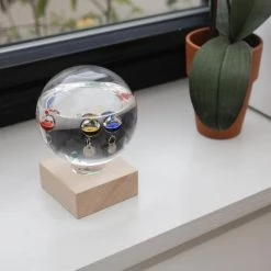 Kikkerland Statuettes Et Figurines Thermomètre De Galilée -Vases Soldes thermometre de galilee 1