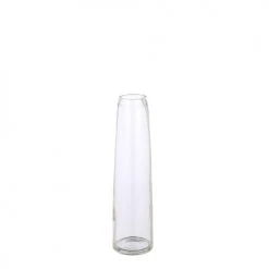 Mica Decorations Vases Vase A Fleur En Verre Transparent H37.5