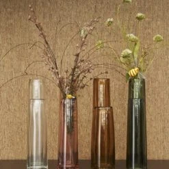 Mica Decorations Vases Vase A Fleur En Verre Transparent H37.5 -Vases Soldes vase a fleur en verre transparent h37 5 4