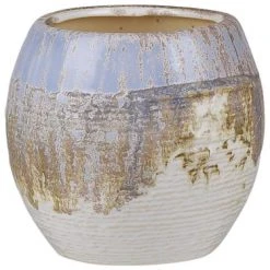 Beliani Vases Vase à Fleurs Multicolore 15 Cm