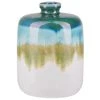 Beliani Vases Vase à Fleurs Multicolore 22 Cm -Vases Soldes vase a fleurs multicolore 22 cm