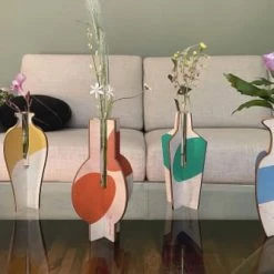 Reine Mère Vases Vase Anamorphose Ming à Assembler Et éprouvette -Vases Soldes vase anamorphose ming a assembler et eprouvette 4