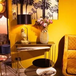 Kare Design Vases Vase Ananas En Polyrésine Dorée H50 -Vases Soldes vase ananas en polyresine doree h50 4