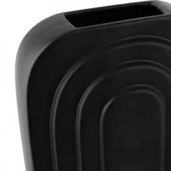 Present Time Vases Vase Arc Noir H18,4cm -Vases Soldes vase arc noir h18 4cm 3