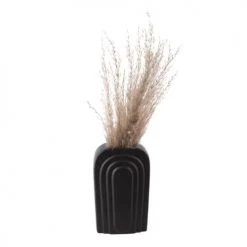 Present Time Vases Vase Arc Noir H18,4cm -Vases Soldes vase arc noir h18 4cm 5