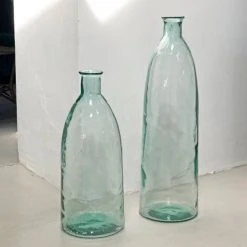 Maison Tilleul Vases Vase Bonbonne XL En Verre Martelé Transparent 9 Maison Tilleul Vases Vase Bonbonne XL En Verre Martelé Transparent -Vases Soldes vase bonbonne xl en verre martele transparent 2