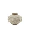 LANADECO Vases Vase Bord Pointu Céramique Blanc/gris -Vases Soldes vase bord pointu ceramique blanc gris 2