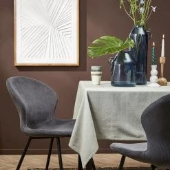 Mica Decorations Vases Vase Bouteille En Verre Recyclé Gris H25 -Vases Soldes vase bouteille en verre recycle gris h25 2