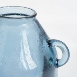 Mica Decorations Vases Vase Bouteille En Verre Recyclé Gris H25 -Vases Soldes vase bouteille en verre recycle gris h25 3