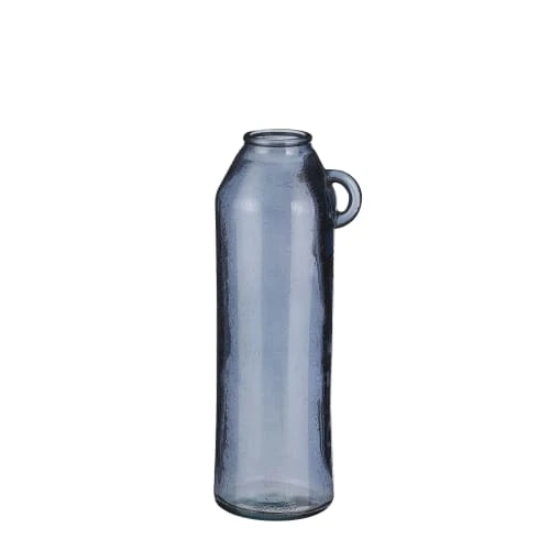 Mica Decorations Vases Vase Bouteille En Verre Recyclé Gris H45 3 Mica Decorations Vases Vase Bouteille En Verre Recyclé Gris H45