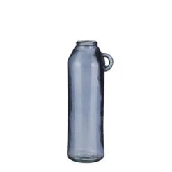 Mica Decorations Vases Vase Bouteille En Verre Recyclé Gris H45 12 Mica Decorations Vases Vase Bouteille En Verre Recyclé Gris H45 -Vases Soldes vase bouteille en verre recycle gris h45 6