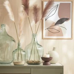 Mica Decorations Vases Vase Bouteille En Verre Recyclé H30 -Vases Soldes vase bouteille en verre recycle h30 4